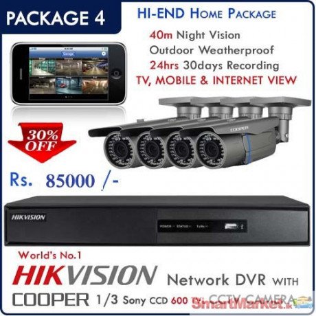 4chanel-hikvision-network-dvr-4-camera-for-sale-big-0