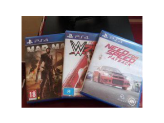 PS4 Slim 500GB with 3 Games