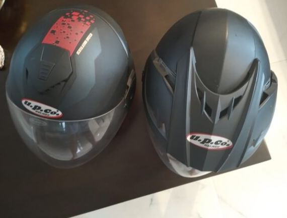 two-upco-helmets-in-mint-condition-big-0