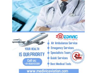 The Most Dependable Medivic Air Ambulance in Delhi with Expert Team