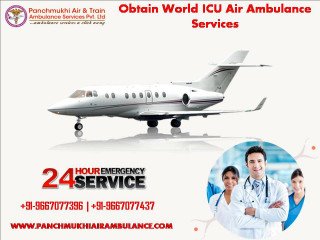 Urgently Hire Panchmukhi Air Ambulance from Goa with ICU Expert