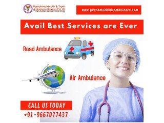Use Urgently Panchmukhi Air Ambulance in Patna with ICU AID