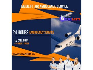 Pick Comfortable Way to Patient Transfer by Medilift Air Ambulance Guwahati