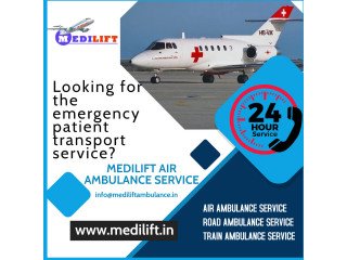 Take Medilift Better Life-Support Air Ambulance Service in Varanasi