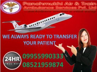 Never Get Delay to Pick Panchmukhi Air Ambulance Service in Ranchi