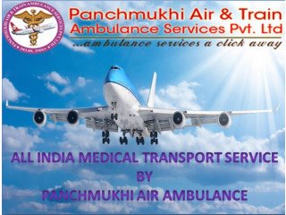 Choose Charter Aircraft Ambulance Service in Allahabad by Panchmukhi