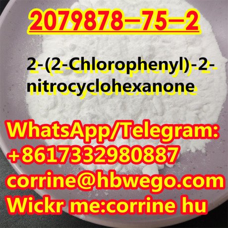new-arrival-cas-2079878-75-2-2-2-chlorophenyl-2-nitrocyclohexanone-door-to-door-service-big-0