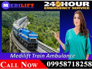 Get Medilift ICU Train Ambulance Services in Patna for Best and Credible Services