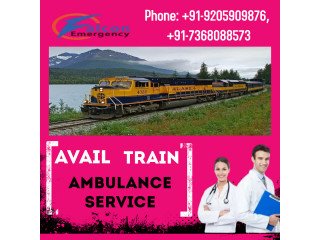 Get Falcon Emergency Train Ambulance in Patna for patient Transfer at Low Budget