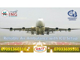 Hire Credible ICU Support Air Ambulance in Kolkata at Budget-Friendly