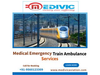 Get Affordable Medivic Aviation Train Ambulance Services in Ranchi for Well Facility