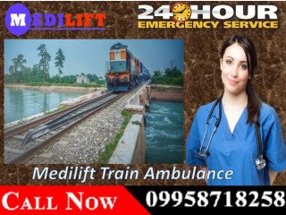 Get Best Emergency Train Ambulance Services in Patna by Medilift