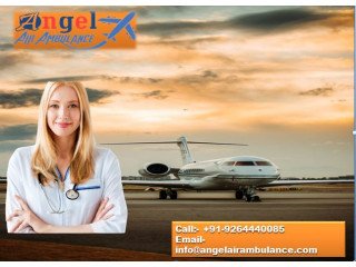 Hire Angel Air Ambulance Service in Lucknow with Minimum Cost