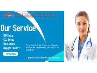Expert Treatment Ambulance Services in Dariya Ganj, Delhi by Panchmukhi