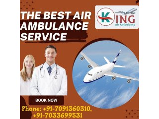 Ailing Shifting Safely and Easily through King Air Ambulance Service in Jaipur