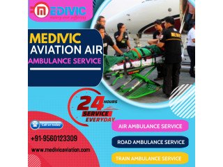 Book Anytime Peerless Charter Air Ambulance Services in Kochi by Medivic