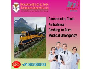 Panchmukhi Train Ambulance in Ranchi  Shifting Patients Efficiently