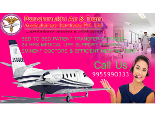 Panchmukhi Air Ambulance Service in Raipur - An Attentive Journey Renderer