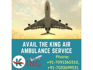 King Air Ambulance Service in Bagdogra with Innovative Medication Support