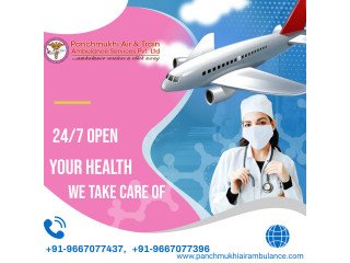 Get Well Structured ICU Emergency Air Ambulance in Patna by Panchmukhi