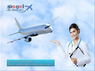Obtain Angel Air Ambulance in Dimapur with Best ICU set up