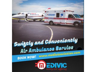 Get the World Optimum Rescue Air Ambulance Service in Lucknow by Medivic