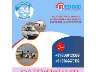 Pick the ICU Based Medivic Air Ambulance Service in Dibrugarh with Topmost Care