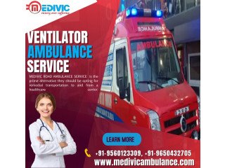 Medivic Ambulance in Ranchi with Entire Health Care Setup