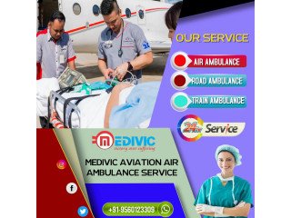 Medivic Air Ambulance in Bhopal for Prompt Beneficial Transportation