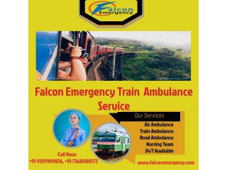 Falcon Emergency Train Ambulance Service in Ranchi- Providing Cautious Commutation