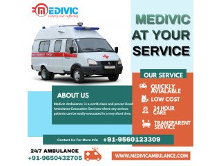 Cost-Effective Ambulance Service in Jamshedpur with ICU by Medivic