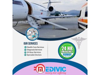 Book the Top ICU Air Ambulance Service in Bangalore from Medivic