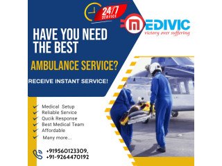 Air Ambulance Service in Indore from Medivic with Superb Medication Solution