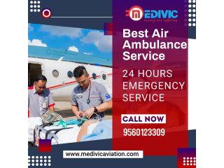 Take the Best ICU Air Ambulance Services in Guwahati form Medivic