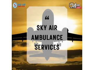 Sky Air Ambulance Service in Mumbai| with Great Paramedical Assistant