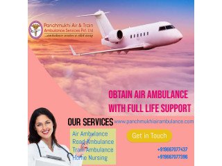 Enlist Panchmukhi Air Ambulance Service in Hyderabad with Life Saver Tools
