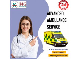 King Ambulance Service in Chanakyapuri- Immediate Relocation
