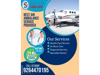 Choose the Best ICU Support Air Ambulance Service in Patna