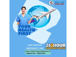 Now Find Sky Low Fare Air Ambulance Service in Bangalore