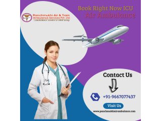 Now Take Fully Trained Medical Team with Panchmukhi Air Ambulance in Hyderabad