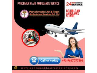 Hire Air Ambulance in Goa by Panchmukhi with Brilliant Therapeutic Team