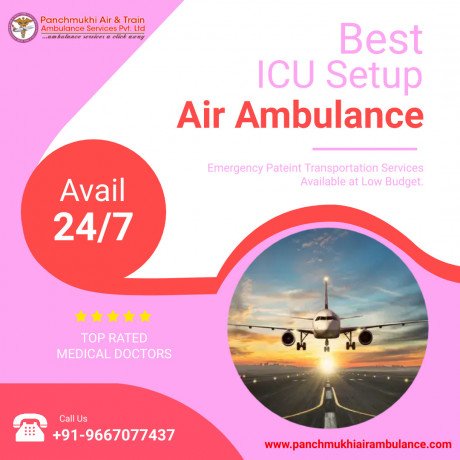 get-air-ambulance-in-bangalore-with-high-class-life-saver-tools-by-panchmukhi-big-0