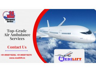 Move Your Sick Patient through Medilift Air Ambulance Service in Indore