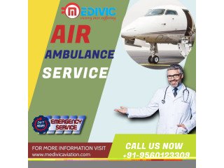 Book Air Ambulance in Guwahati by Medivic with Corrective Transference