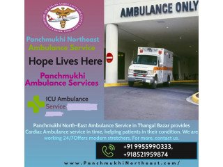 Avail  Delux Road  Ambulance Service in Rangapara by Panchmukhi Northeast