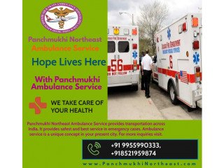 Ventilator ICU Ambulance Service in Dhemaji with Panchmukhi Northeast