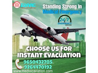 Take Air Ambulance Services in Durgapur by Medivic for Medical Plight