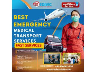 Use the World-class facilitated Air Ambulance from Kolkata to Delhi by Medivic