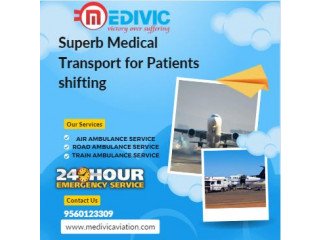 Select the Most Optimal Emergency Air Ambulance from Kolkata to Mumbai by Medivic