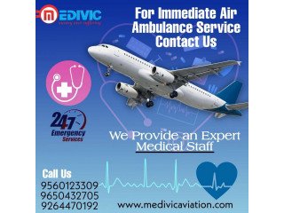 Get Private Charter Air Ambulance Service in Kolkata by Medivic